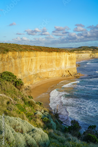 sunset at gibson steps, great ocean road at port campbell, australia 4
