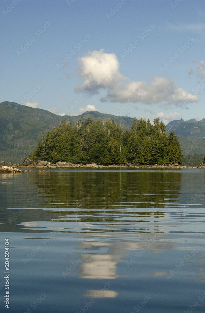 Serenity on Keith Island, Broken Island Group, Pacific Rim National Park Preserve, British Columbia, Canada, September 2006