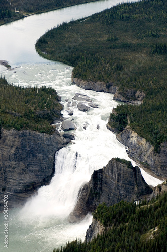 Virginia Falls, Nahanni National Park Reserve, Northwest Territories, Canada photo