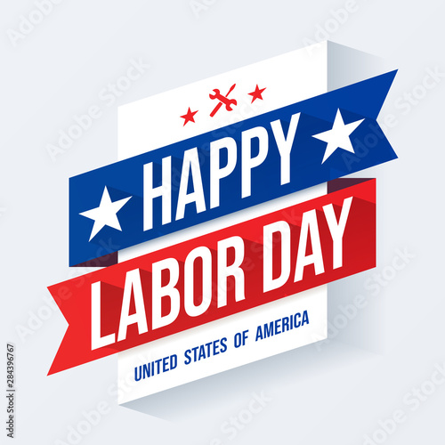 USA Labor Day background