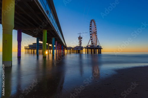 Sunset at the pier