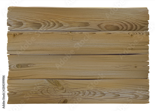 Wooden sign. Realistic highly detailed vector dark grunge wooden texture background. Hand drawn, no tracing