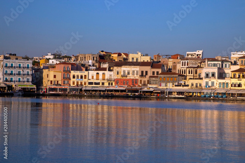 Greece  Crete  Chania  Old Harbor.