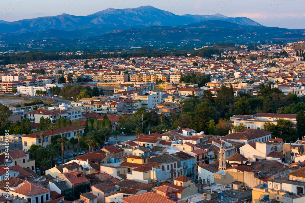 Cityscape of Nafplio, Greece