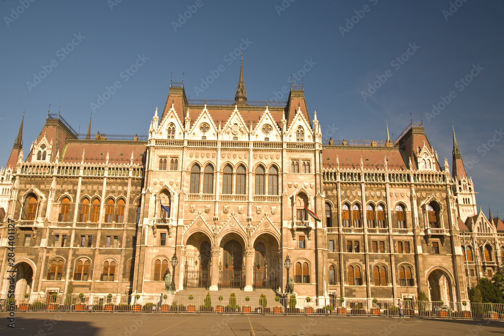 Parliament Buildings, Central Budapest, Capital of Hungary, Europe