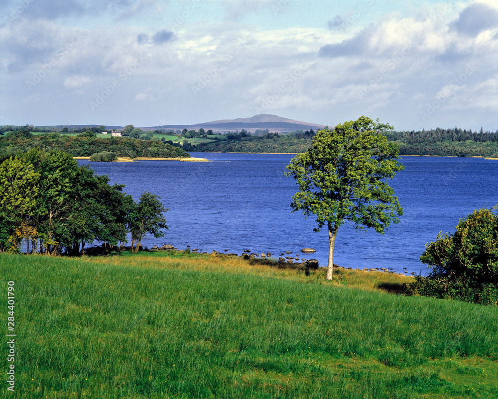 Northern Ireland, County Fermanagh, Lough Erne. Lough Erne, in County Fermanagh, is one of the largest lakes in Northern Ireland.