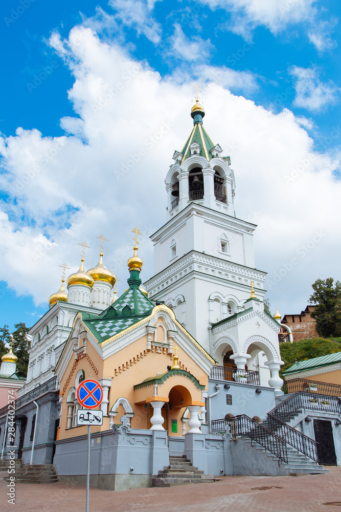 Fototapeta premium Predtecha Ioann cathedral in Nizhniy Novgorod