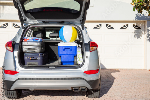 Valokuva Packed and ready for the beach