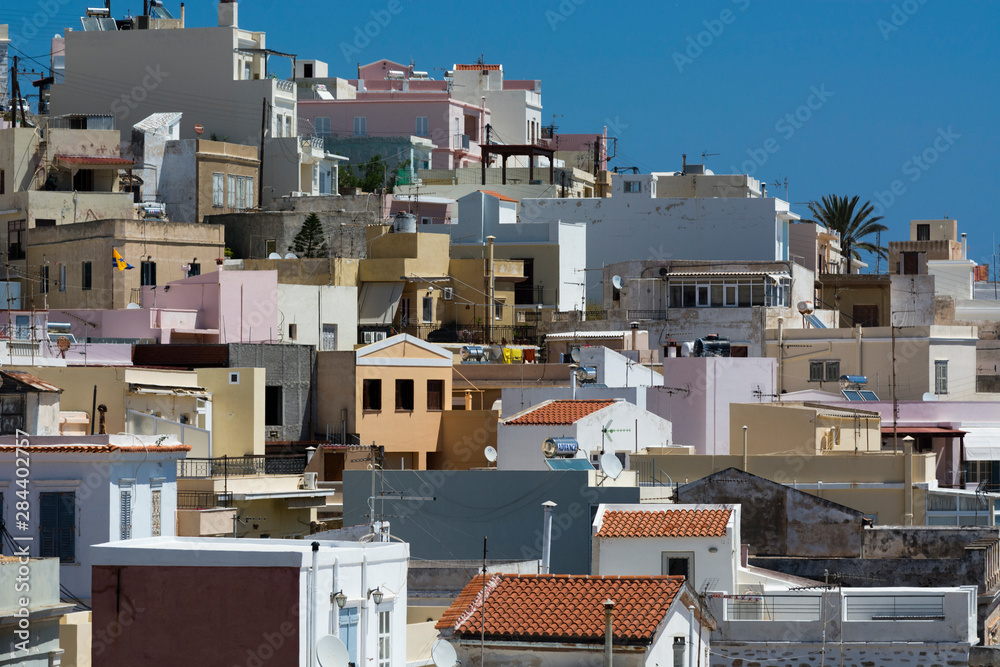 Fototapeta premium Ermoupoli, Syros island, Southern Aegean Sea, Greece.