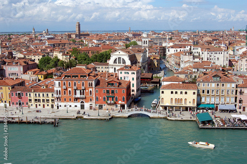 Italy, Venice. Typical canals, bridges and architecture © Lynn Seldon/Danita Delimont