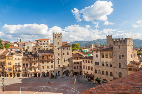 Piazza Grande, Arezzo, Val di Chiana, Arezzo district, Tuscany, Italy photo