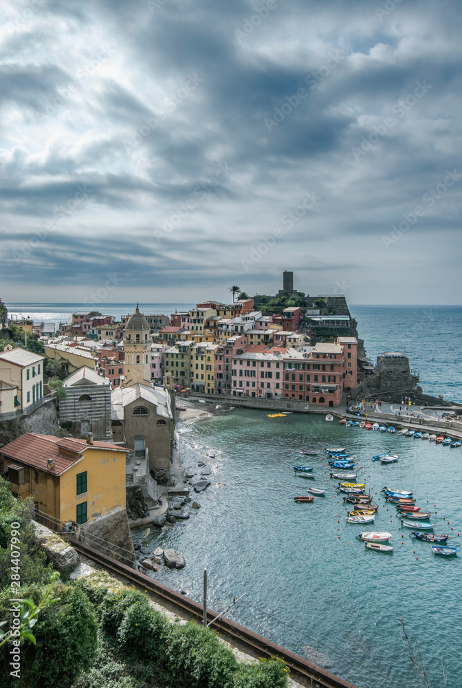 Italy, Cinque Terre, Vernazza