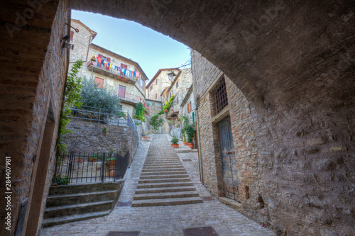 Back Alley Stairway through Town