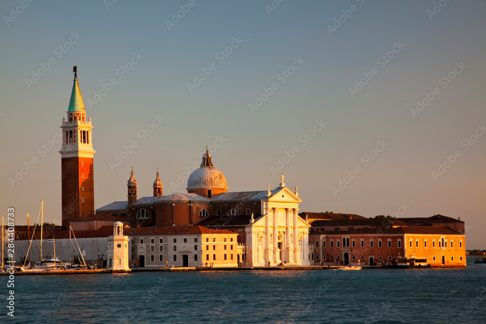Fototapeta premium Evening View of San Giorgio Maggiore.