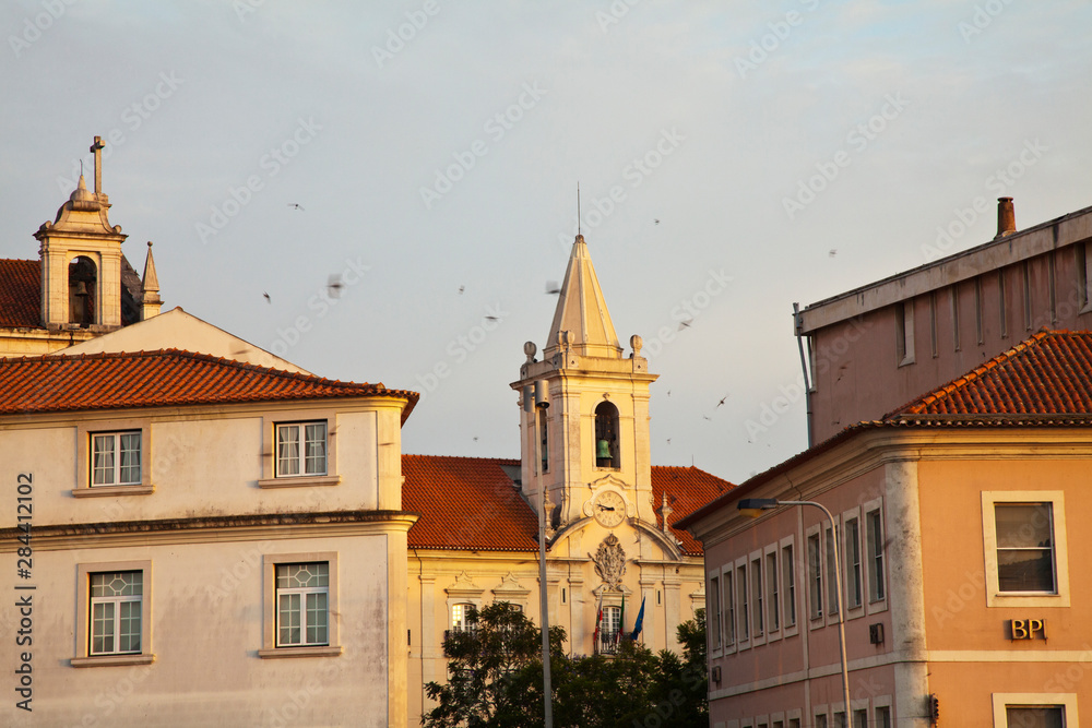 Obraz premium Portugal, Averio, Camara Municipal De Aveiro in the central square of Averio