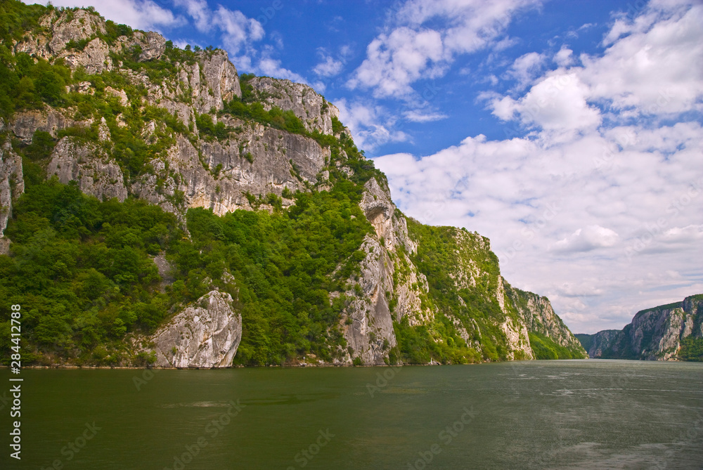 Cruising down the Danube River, throught the Kazan gorge of the Iron Gate throught Romania to Bulgaria.