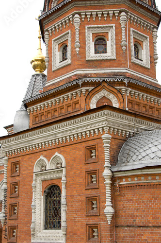 Russia, Yaroslavl, Golden Ring city on the banks of the Volga. Alexander Nevsky church