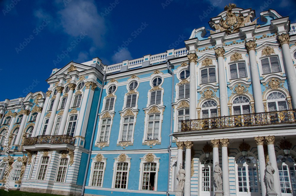 Russia, St. Petersburg, Catherine's Palace (aka Bolshoi Yekaterinsky Dvorets).