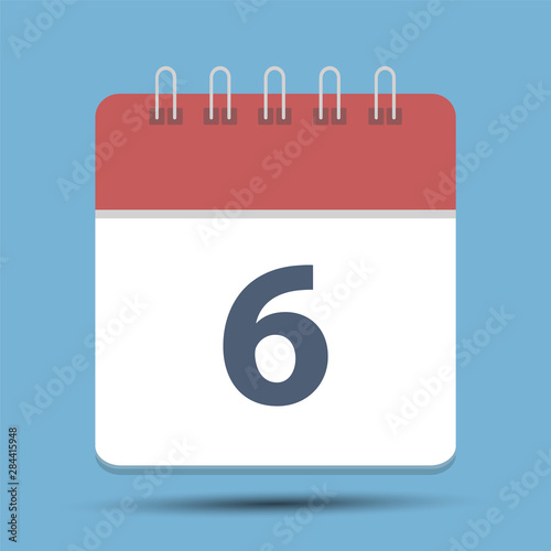 Date 6 Simple Calendar