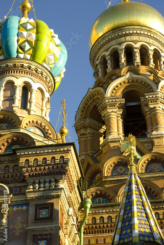 Russia. St. Petersburg. Church on Spilled Blood.