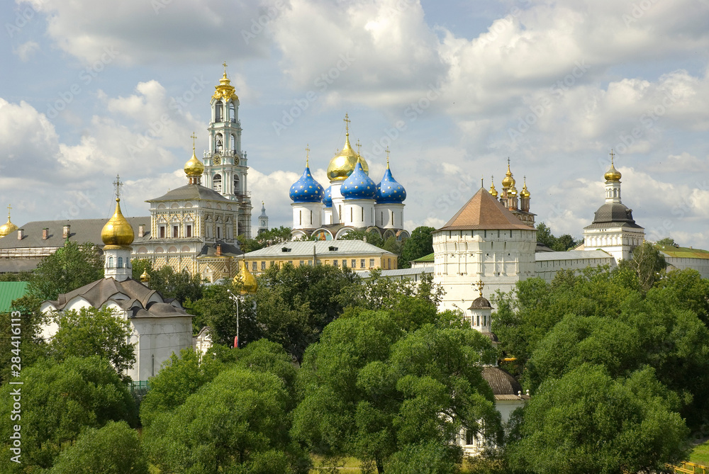 Russia. Sergiev Posad. Trinity Monastery of St. Sergius.