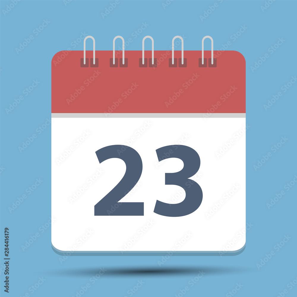 Date 23 Simple Calendar Date 23 Simple Calendar