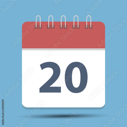 Date 20 Simple Calendar