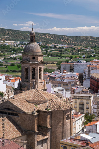 Spain, Andalusia. Church of the Incarnation in Loja, Granada province. photo