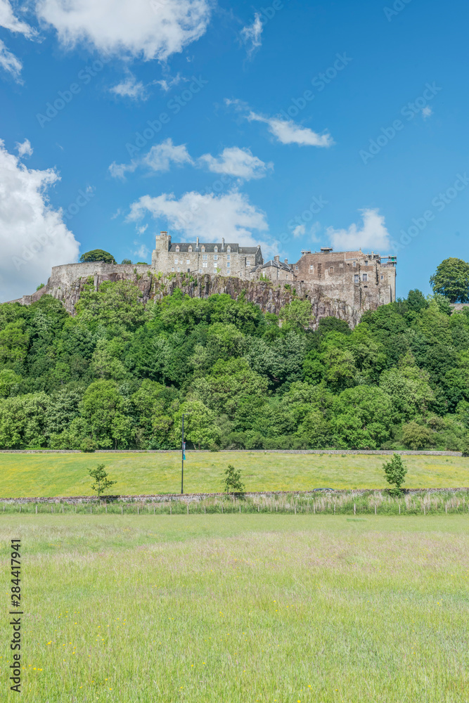 UK, Scotland, Stirling. Stirling Castle, built by the Stewart kings, James IV, James V and James VI in the 16th century
