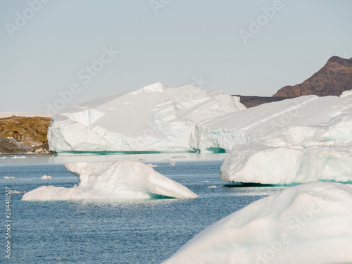 Iceberg in the Pakitsoq Fjord System. Greenland, Denmark