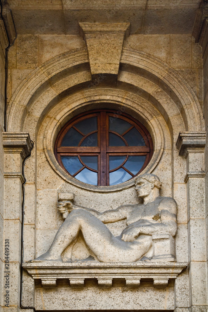 Architectural details, Zagreb, Croatia