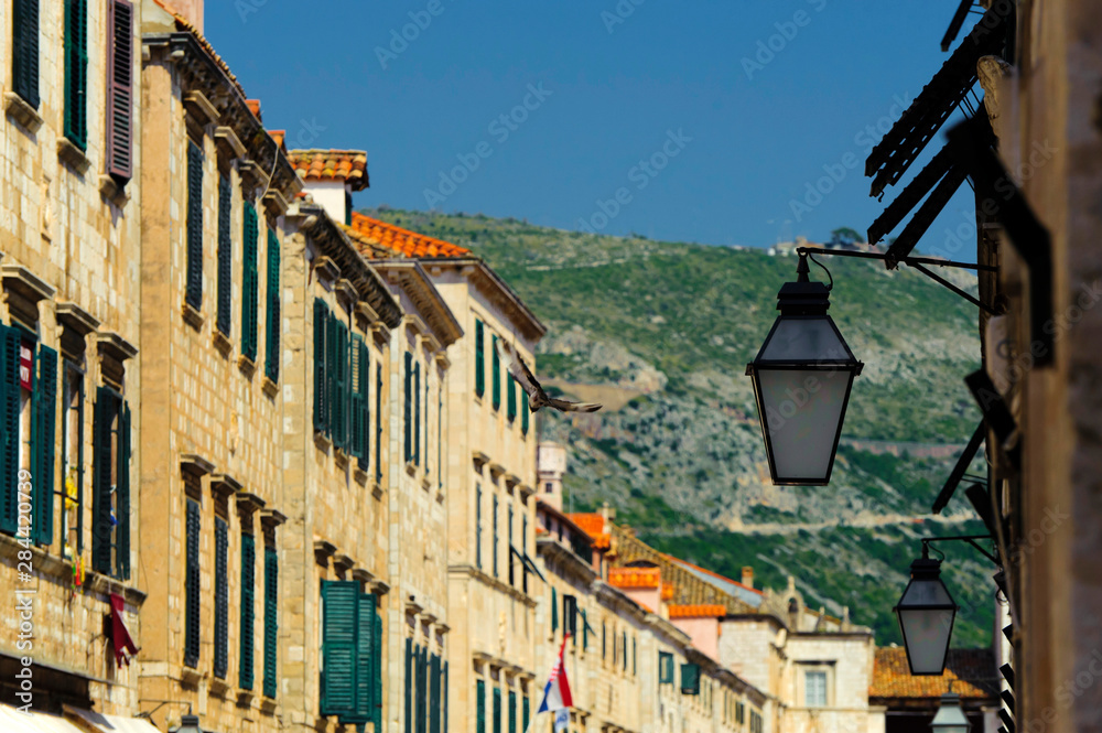 Croatia, Dubrovnik, Old Town in summer.