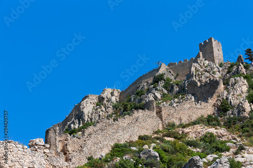 St. Hilarion Castle in Kyrenia district, Turkish Republic of Northern Cyprus