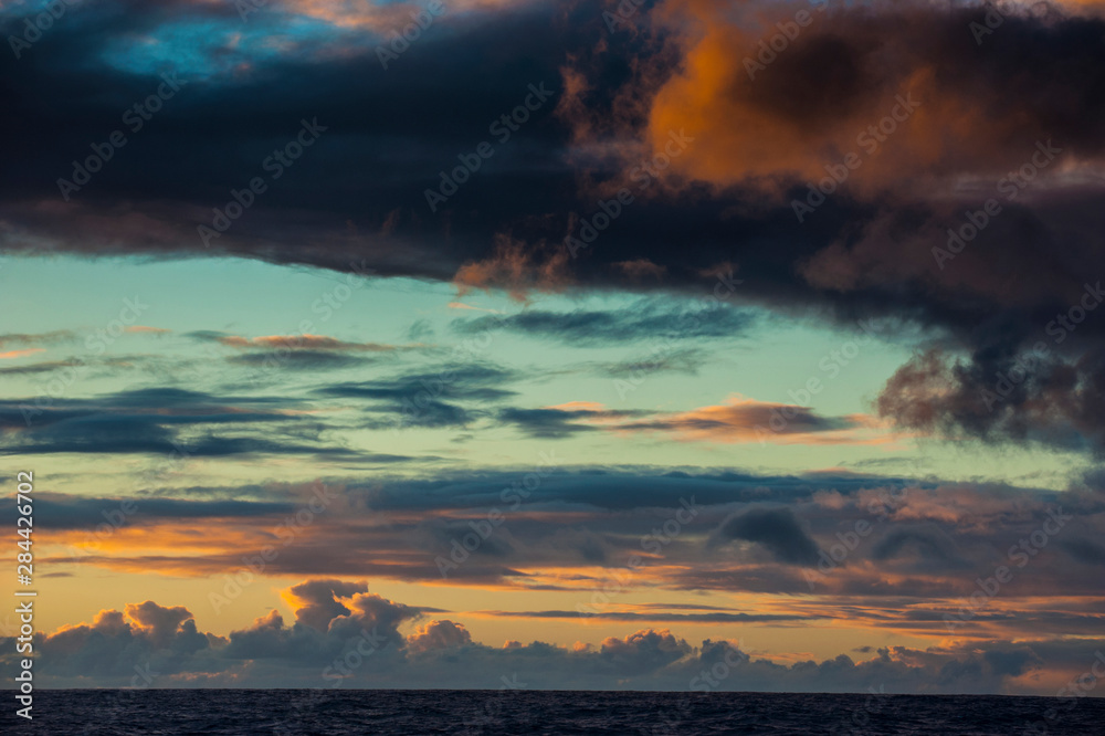 Sunrise over Tau Island, Manu'a, American Samoa, South Pacific