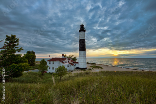 Big Sable Point Lighthouse at Sunset