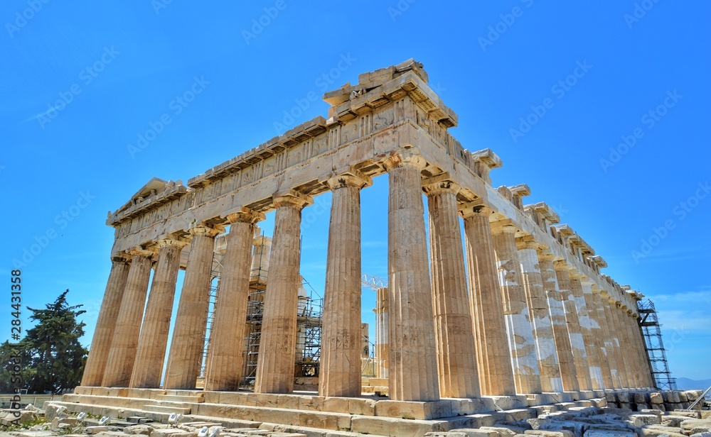Obraz premium Parthenon in athens, greece