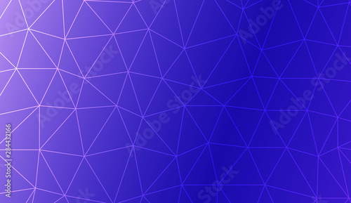 Modern geometrical abstract background with polygonal elements For textures or wallpaper. Vector illustration. Creative gradient color