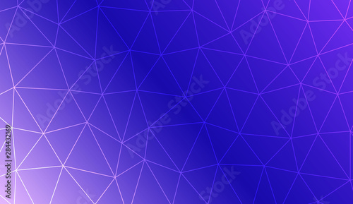 Decorative pattern with triangles style. Decorative design for your idea. Vector illustration. Creative gradient color.