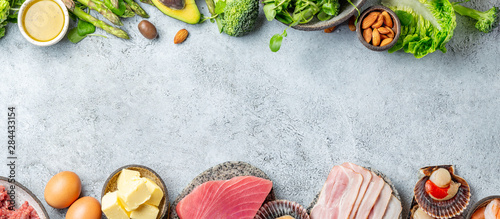 Fotografie KETOGENIC DIET LOW CARB CONCEPT