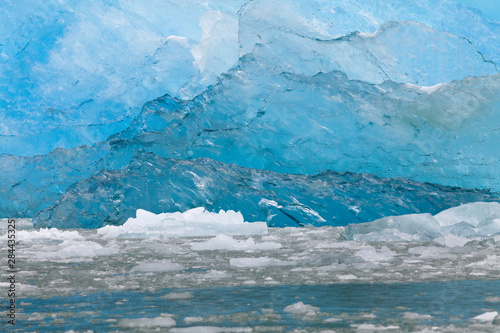 USA, Alaska, Endicott Arm. Blue ice and icebergs. Credit as: Don Paulson / Jaynes Gallery / DanitaDelimont.com