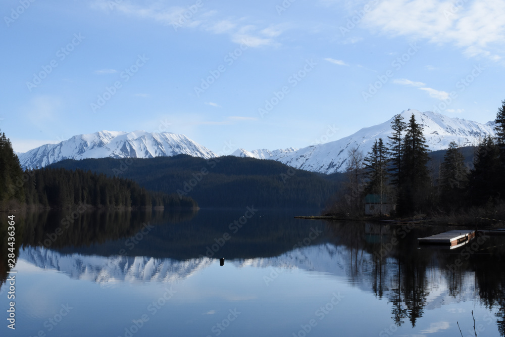 USA, Alaska, Seward, Bear Lake