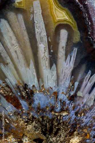 Sagenite Agate, Quartzsite Arizona photo