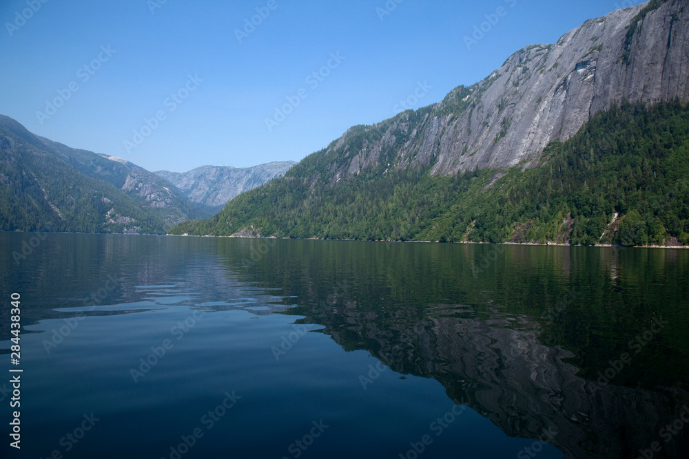 USA, Alaska, Misty Fjords National Park. USA, Alaska, Misty Fjords National Park.