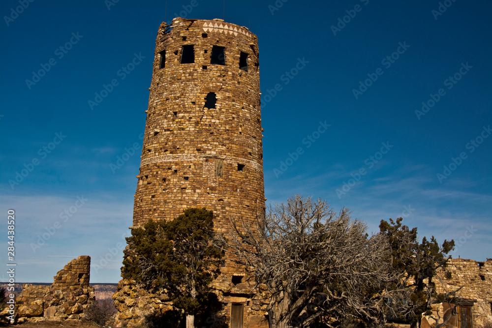 Watchtower, Desert View, South Rim, Arizona, USA