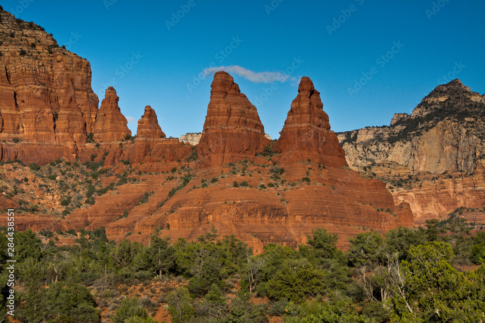 Red rock, Bell Rock Pathway, Coconino National Forest, Sedona, Arizona, USA