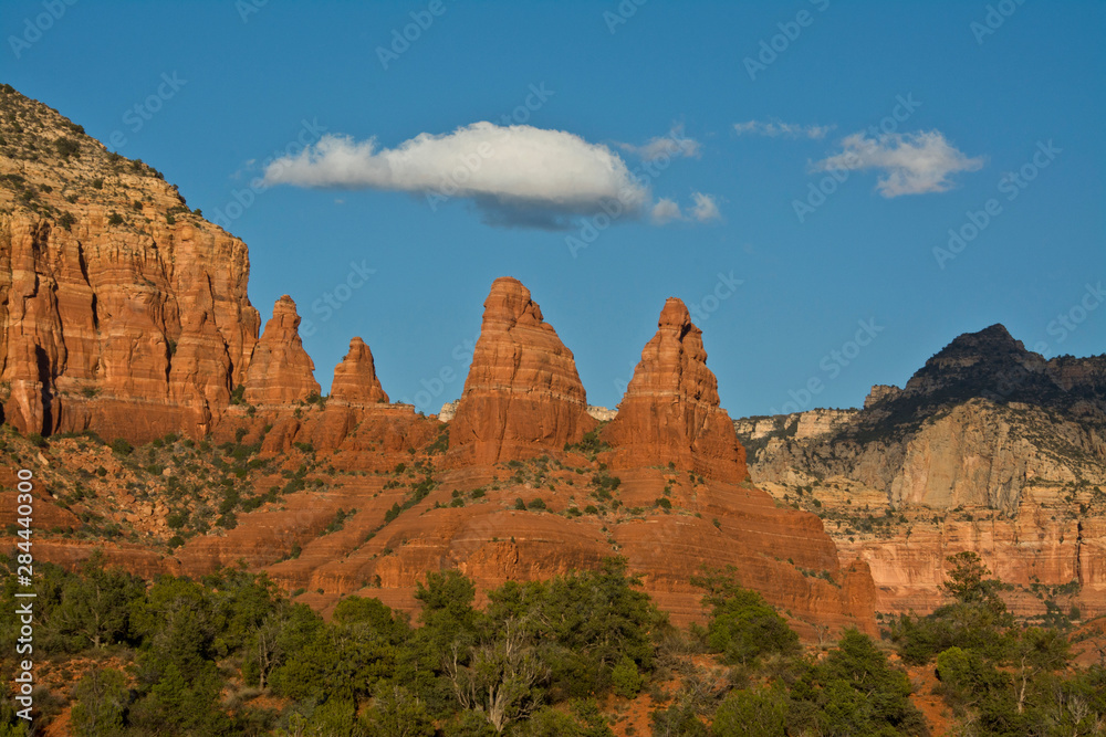 Red rock, Bell Rock Pathway, Coconino National Forest, Sedona, Arizona, USA
