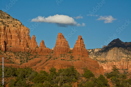 Red rock, Bell Rock Pathway, Coconino National Forest, Sedona, Arizona, USA