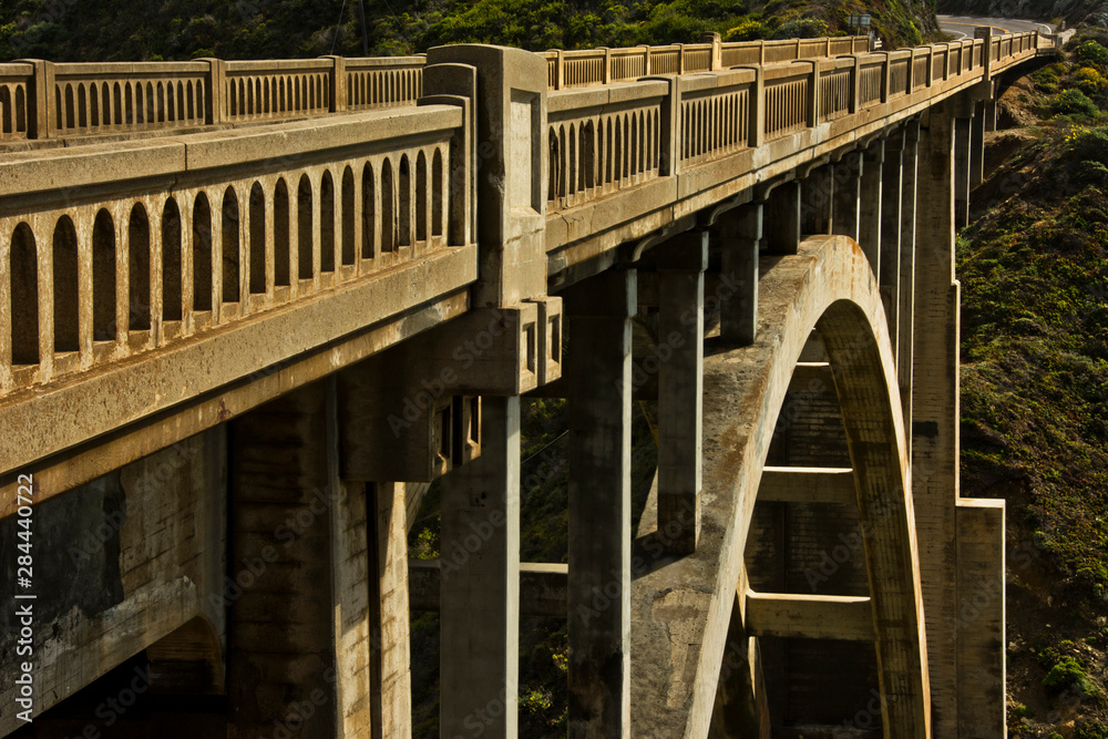 Rocky Creek Bridge, Rocky Creek, Big Sur, California, USA