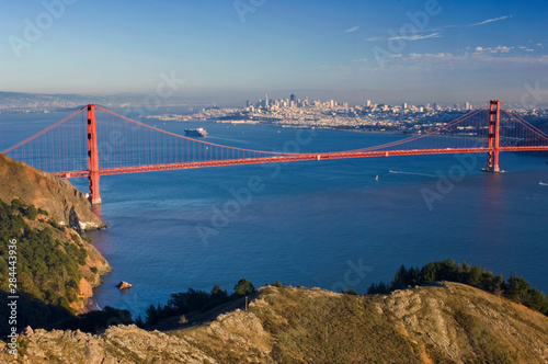 USA, CA, Marin County, Golden Gate Bridge