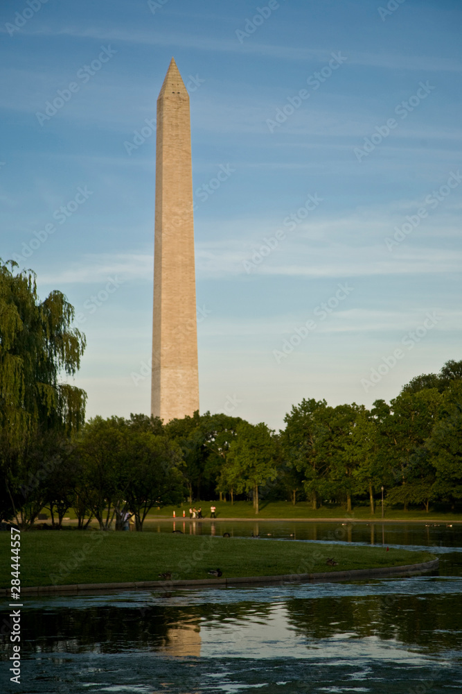 USA, Washington, D.C. The Washington Monument.